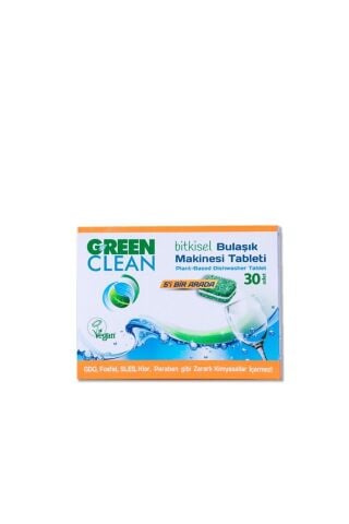 Green Clean Bitkisel Bulaşık Makinesi Tableti