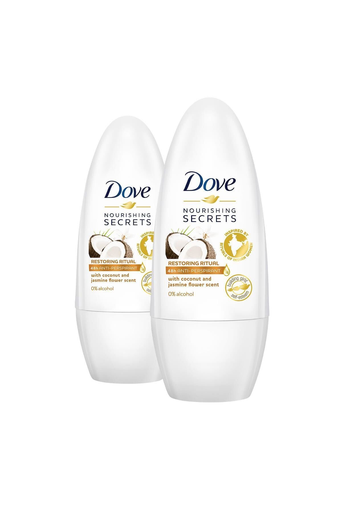 Dove Hindistan Cevizi Roll-On 50 ml x 2