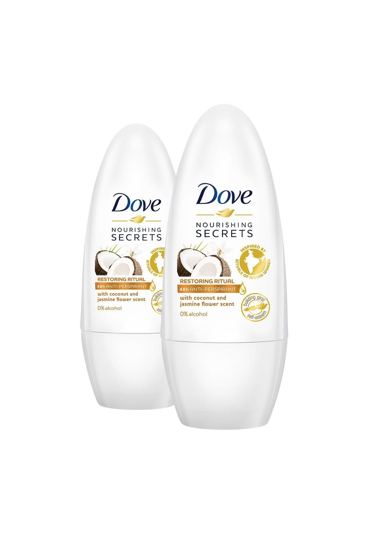 Dove Hindistan Cevizi Roll-On 50 ml x 2