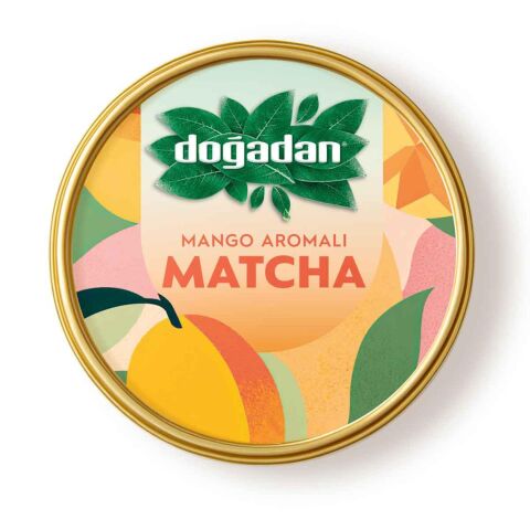 Doğadan Mango Aromalı Matcha Yeşil Çay Tozu 25 G