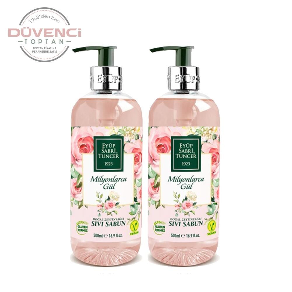 Eyüp Sabri Tuncer Milyonlarca Gül Sıvı Sabun 500 ml x 2 Adet