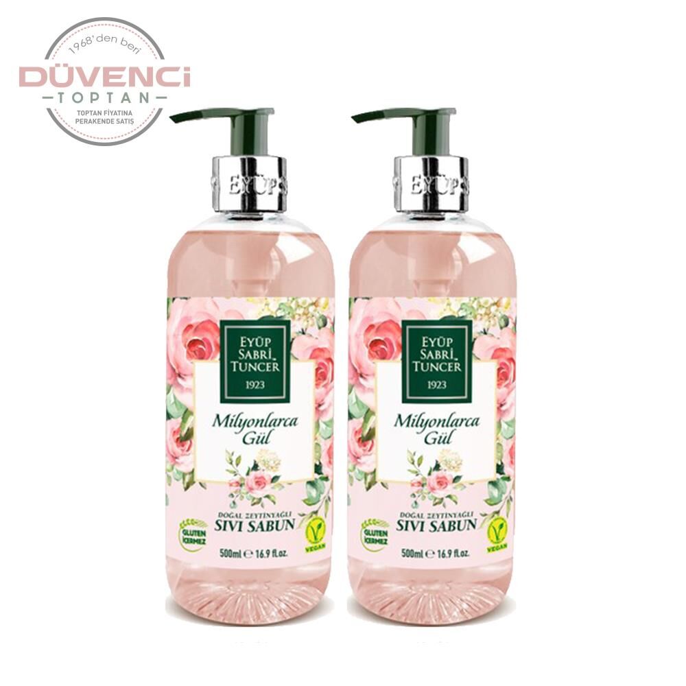 Eyüp Sabri Tuncer Milyonlarca Gül Sıvı Sabun 500 ml x 2 Adet