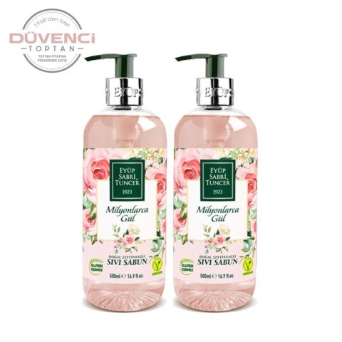 Eyüp Sabri Tuncer Milyonlarca Gül Sıvı Sabun 500 ml x 2 Adet