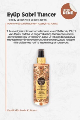 Eyüp Sabri Tuncer Pj Body Splash Wild Beauty 250 ml