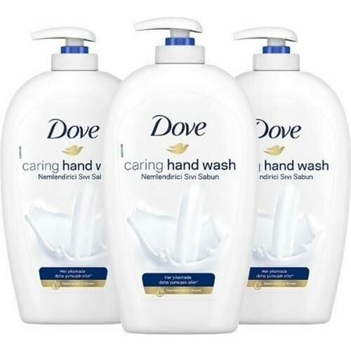 Dove Caring Hand Wash Nemlendirici Sıvı Sabun 500 ML X 3
