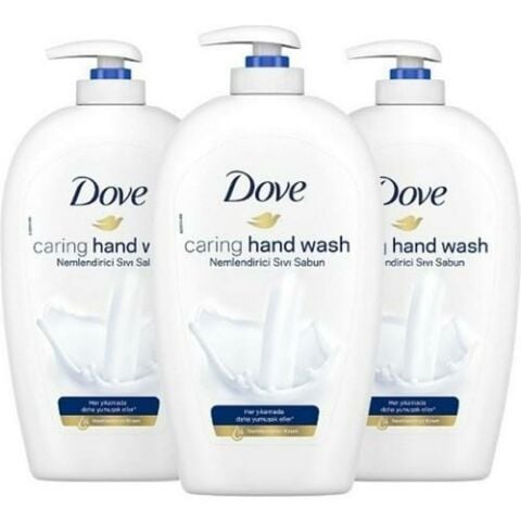 Dove Caring Hand Wash Nemlendirici Sıvı Sabun 500 ML X 3
