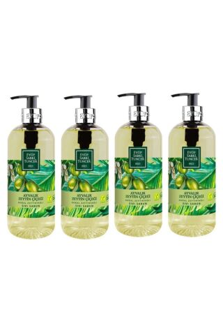 Ayvalık Zeytin Çiçeği Sıvı Sabun 500 ml - 4 Adet