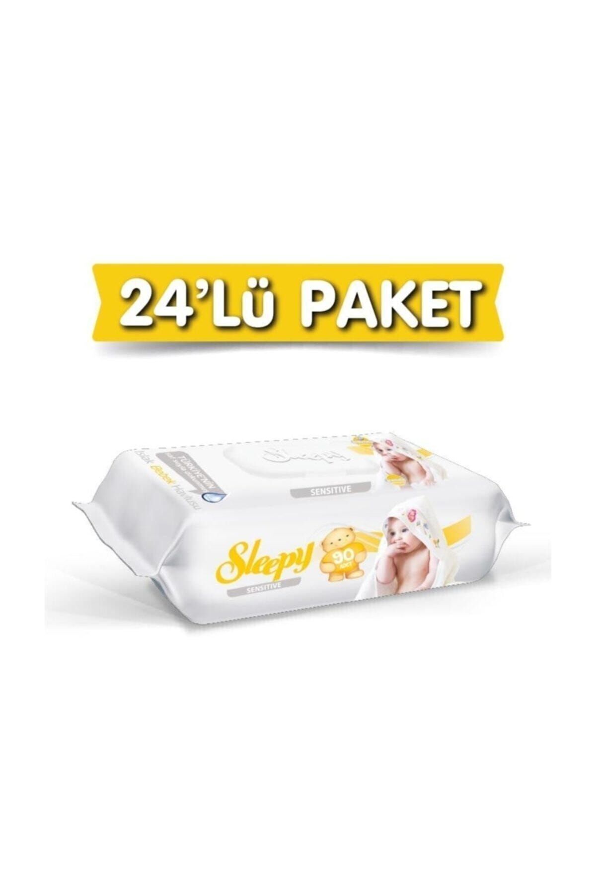 Sleepy Sensitive Islak Mendil 90'lı x 24 Adet