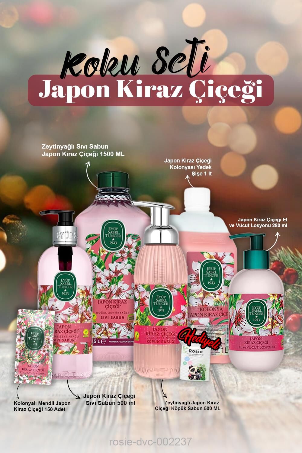 Yeni Yıla Özel Eyüp Sabri Tuncer Japon Kiraz Çiçeği Paketi