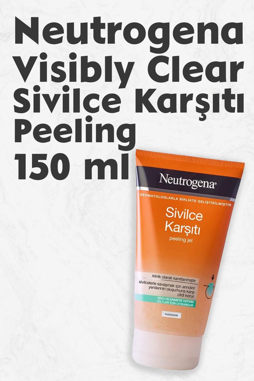 Neutrogena Visibly Clear Sivilce Karşıtı Peeling 150 ml