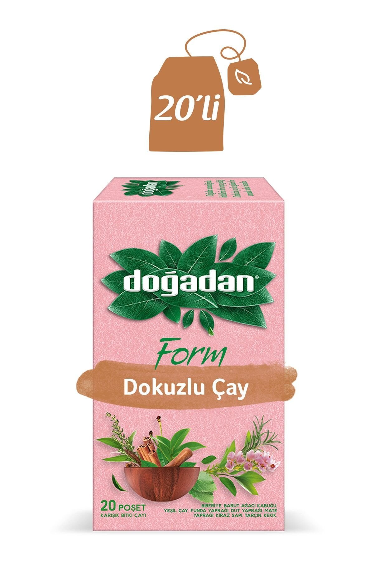 Doğadan Form Dokuzlu Çay 20li