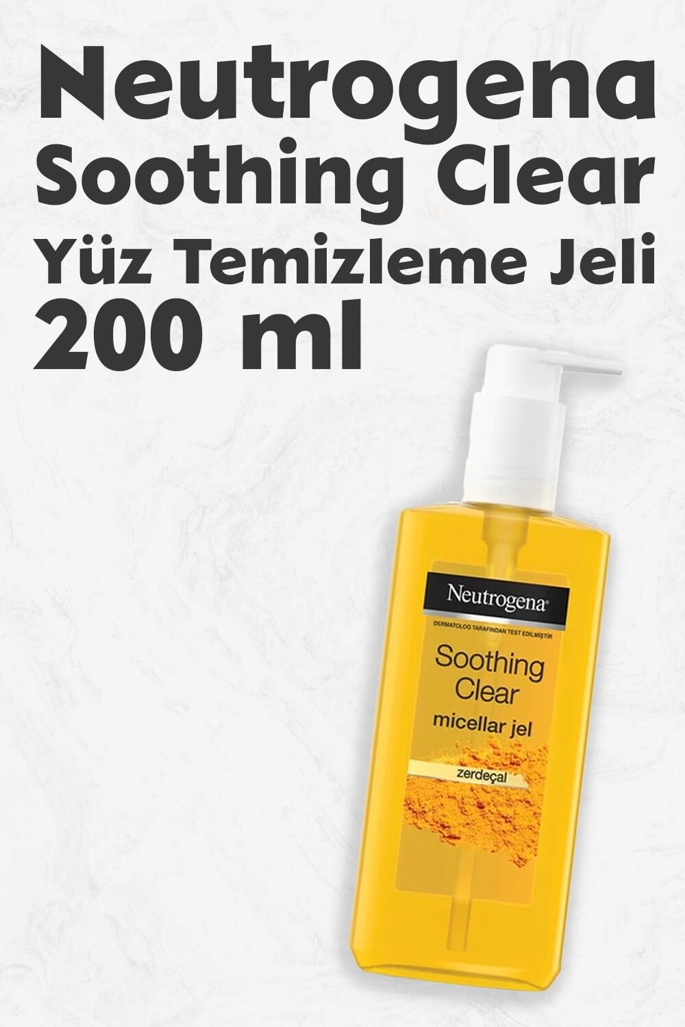 Neutrogena Soothing Clear Yüz Temizleme Jeli 200ml