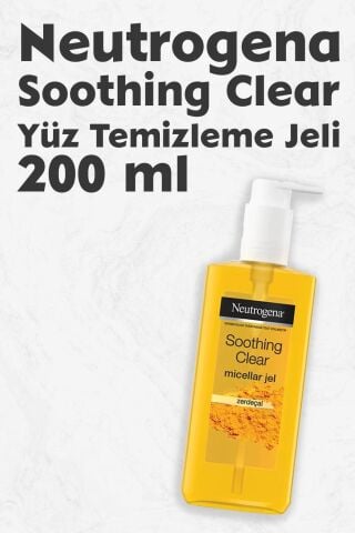 Neutrogena Soothing Clear Yüz Temizleme Jeli 200ml