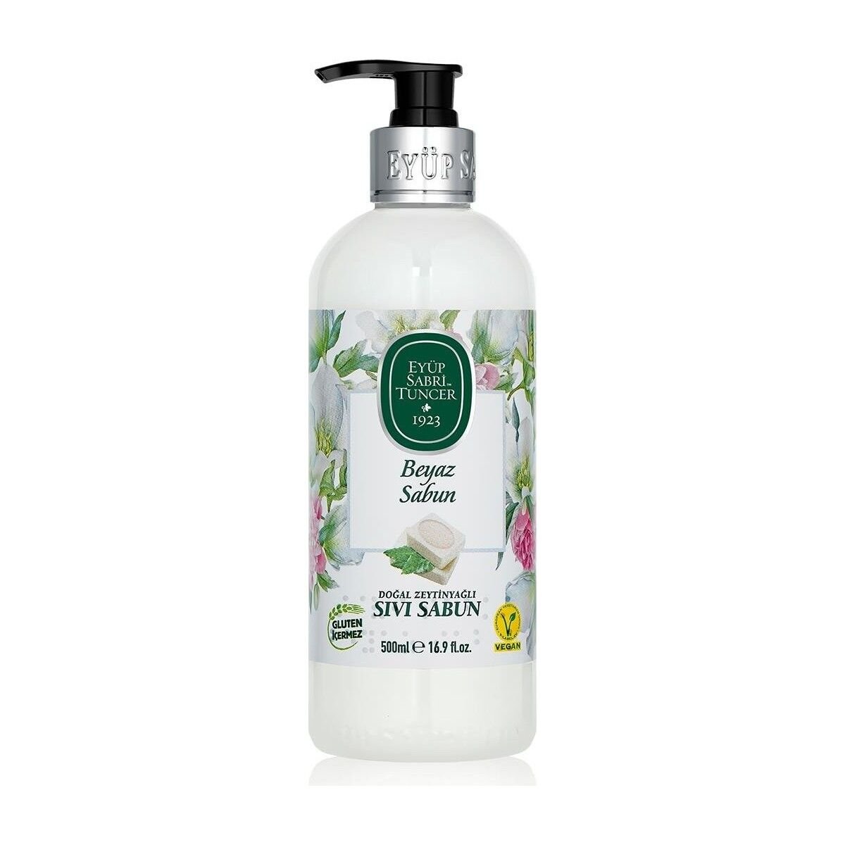 Eyüp Sabri Tuncer Beyaz Sabun Sıvı Sabun Doğal Zeytinyağlı 500 ml