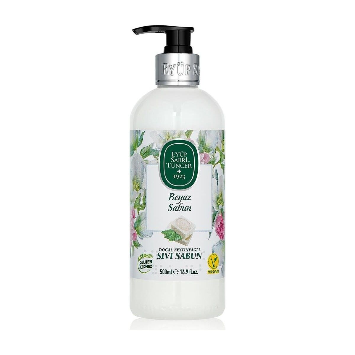Eyüp Sabri Tuncer Beyaz Sabun Sıvı Sabun Doğal Zeytinyağlı 500 ml