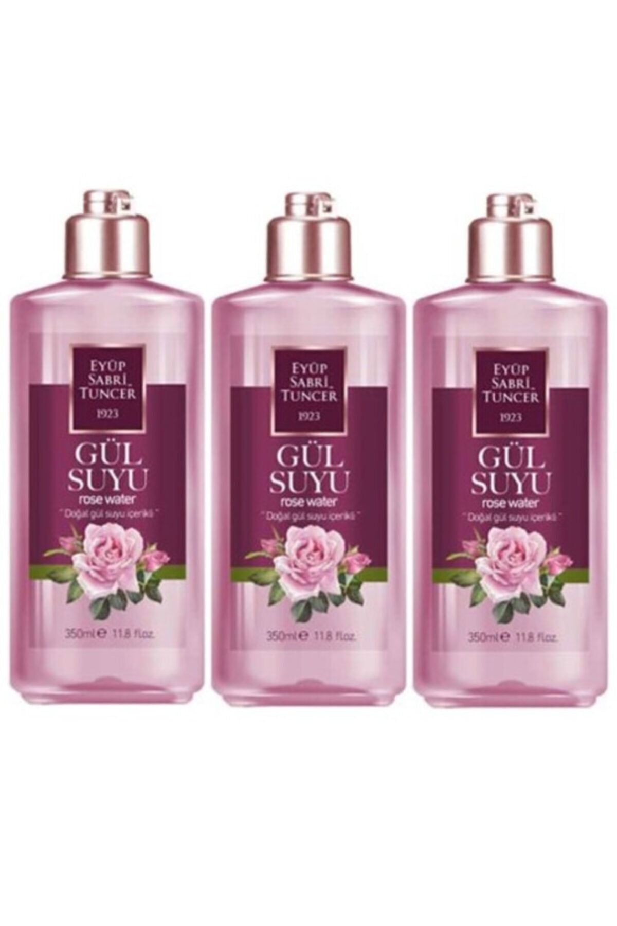 Eyüp Sabri Tuncer Doğal Gül Suyu 350 ml X3 Adet