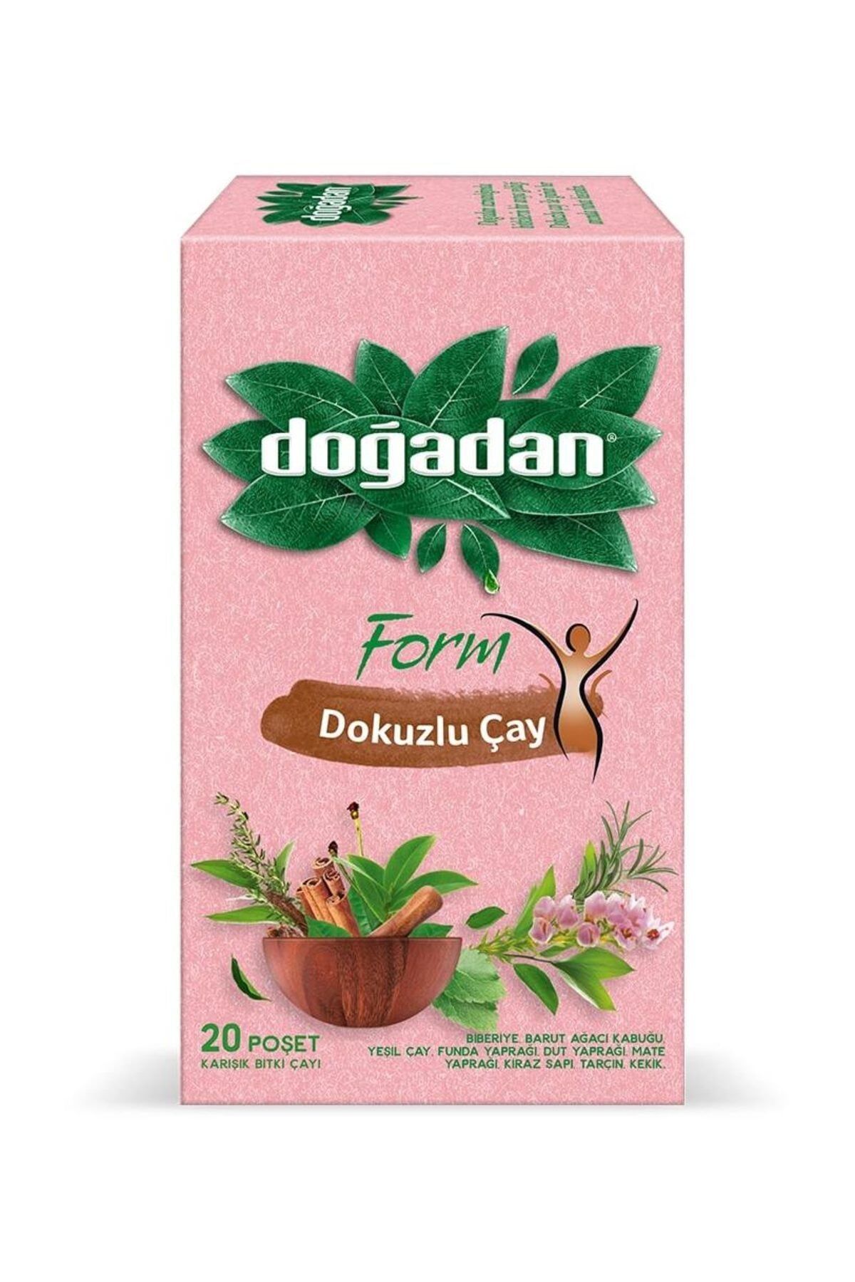 Doğadan Form Dokuzlu Çay 20li