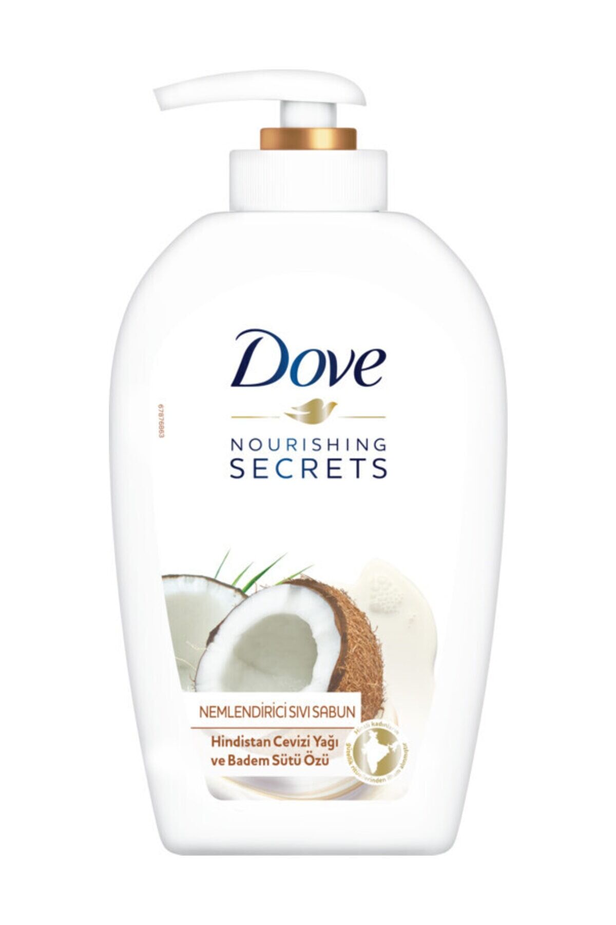 Dove Hindistan Cevizi Yağı ve Badem Sütü Özlü Nemlendiricili Sıvı Sabun 500 ml