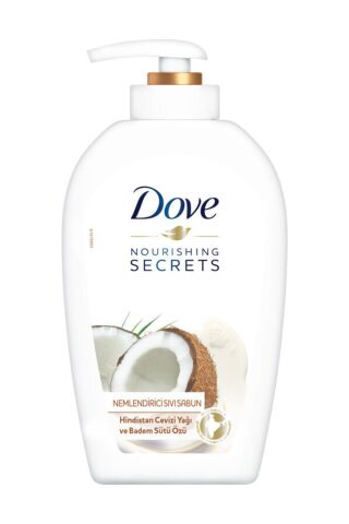 Dove Hindistan Cevizi Yağı ve Badem Sütü Özlü Nemlendiricili Sıvı Sabun 500 ml