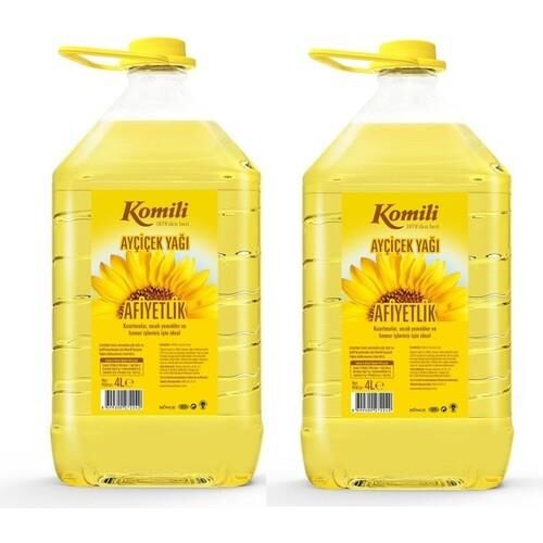 Komili Ayçiçek Yağı Pet 4 lt x 2