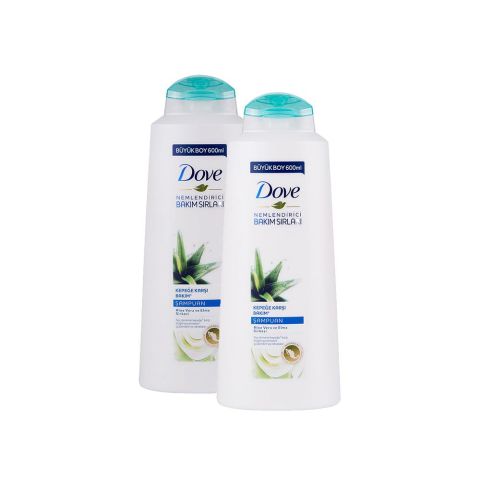 Dove Kepeğe Karşı Etkili Nemlendirici Saç Bakım Şampuanı x 2