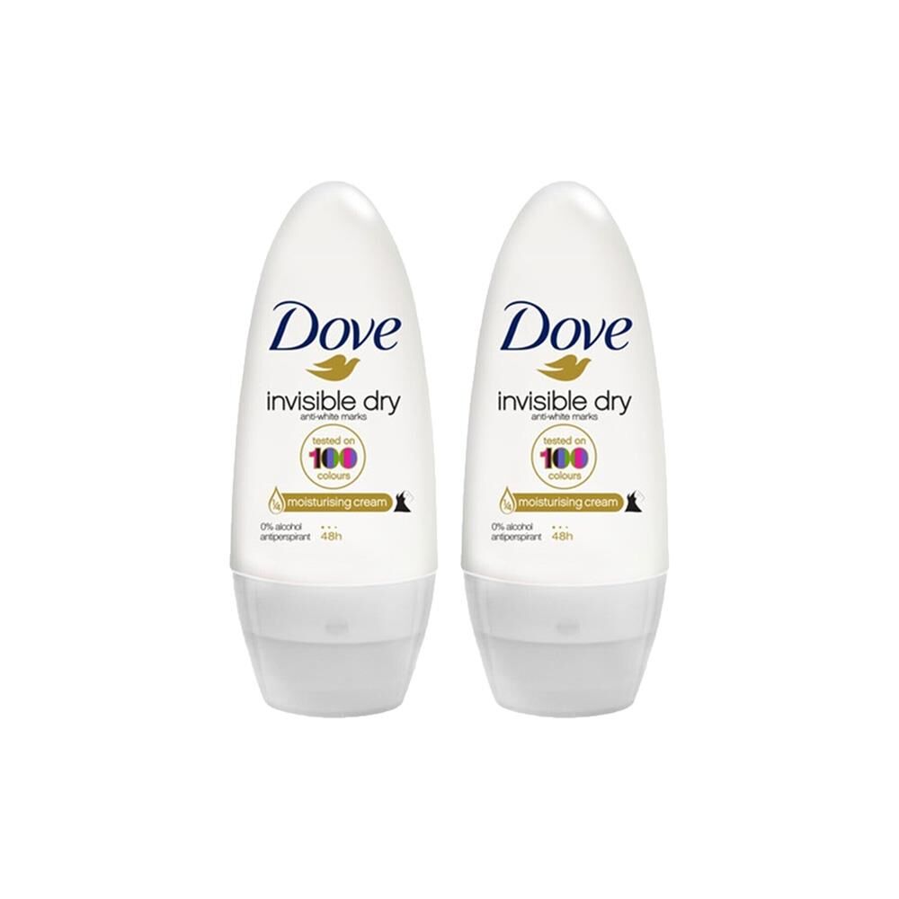 Dove Roll-On Invisible Dry Kadın 50 ml x 2