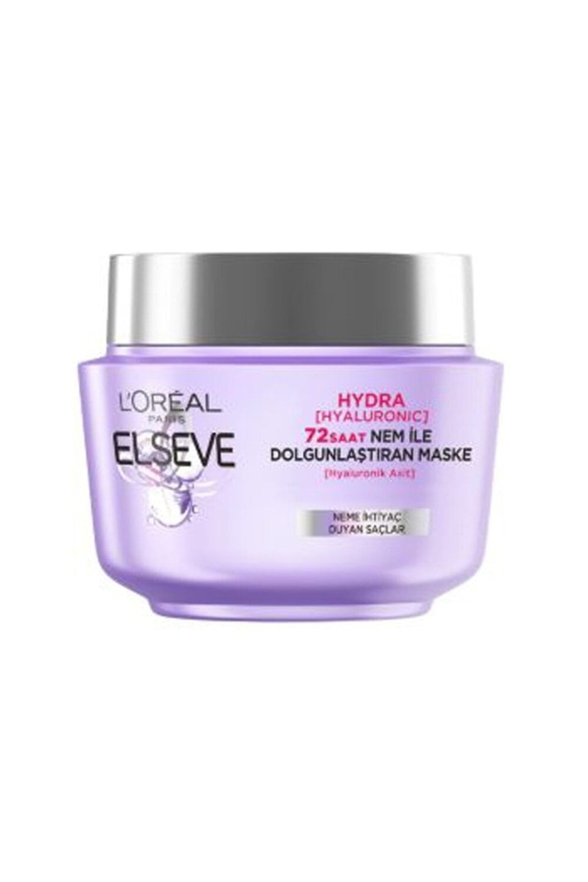 Elseve Loreal Paris Hydra Hyaluronic 72 Saat Nem Ile Dolgunlaştıran Maske 300 Ml