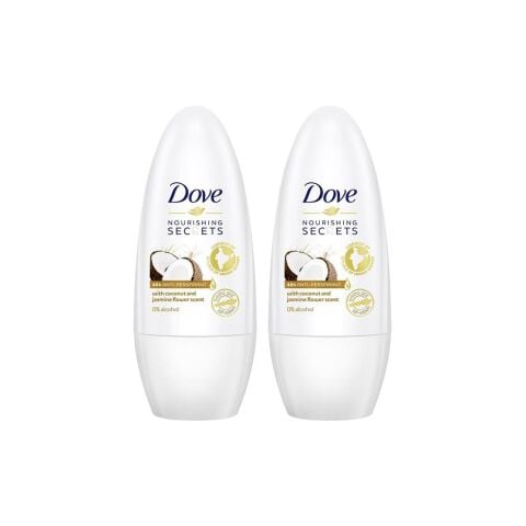 Dove Roll-On Hindistan Cevizi 50 ml x 2