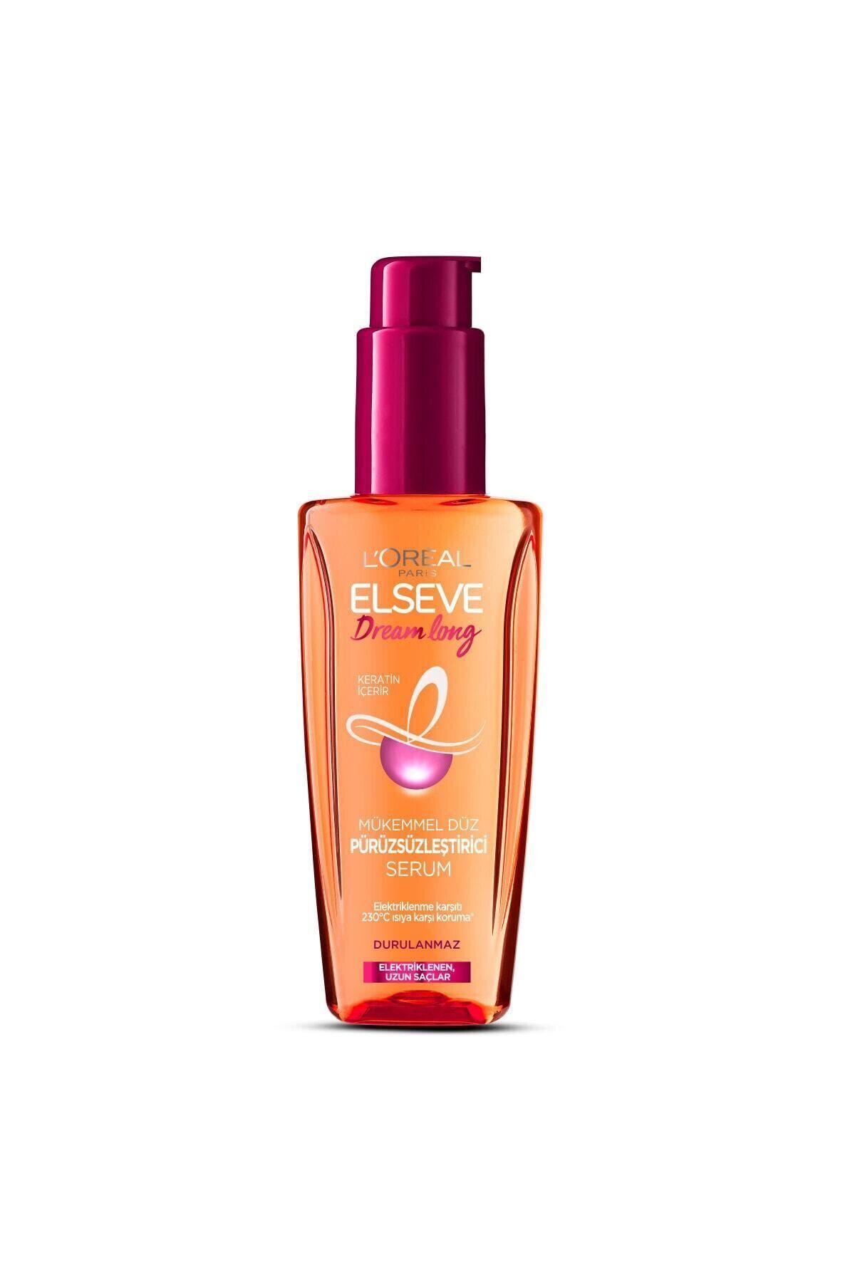 Elseve Saç Serum ve Yağı L'oréal Paris Dream Long Mükemmel Düz Pürüzsüzleştirici Serum 835Qseri