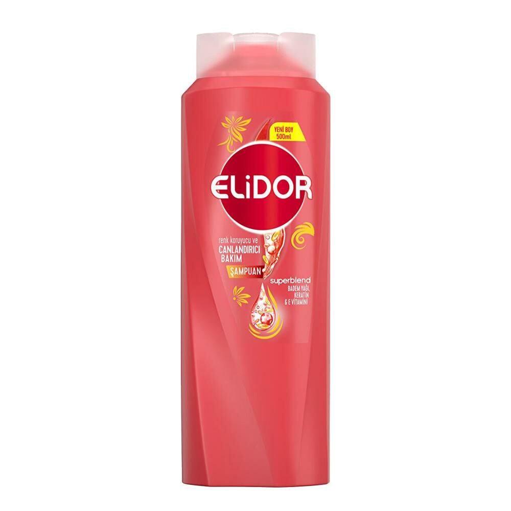 Elidor Superblend Şampuan Renk Koruyucu ve Canlandırıcı Bakım 500 ml