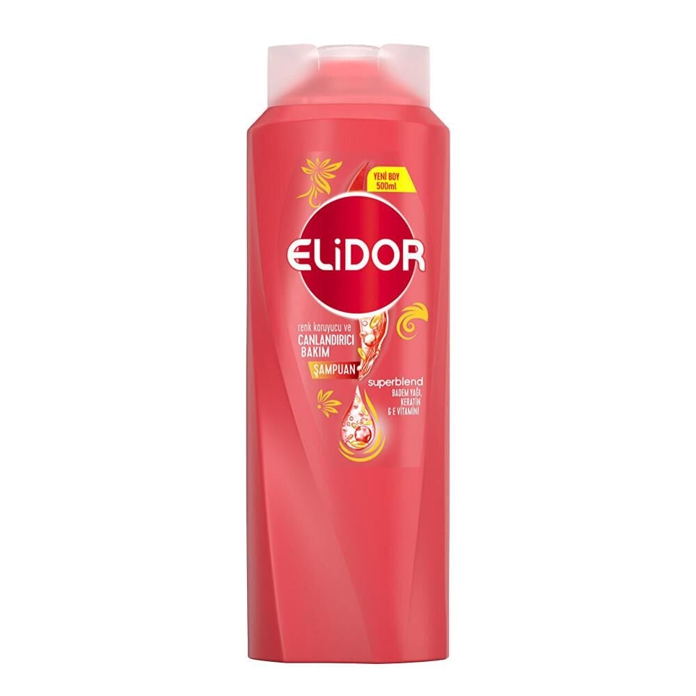 Elidor Superblend Şampuan Renk Koruyucu ve Canlandırıcı Bakım 500 ml
