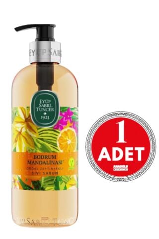 Eyüp Sabri Tuncer Bodrum Mandalinası Doğal Zeytinyağlı Sıvı Sabun 500 ml