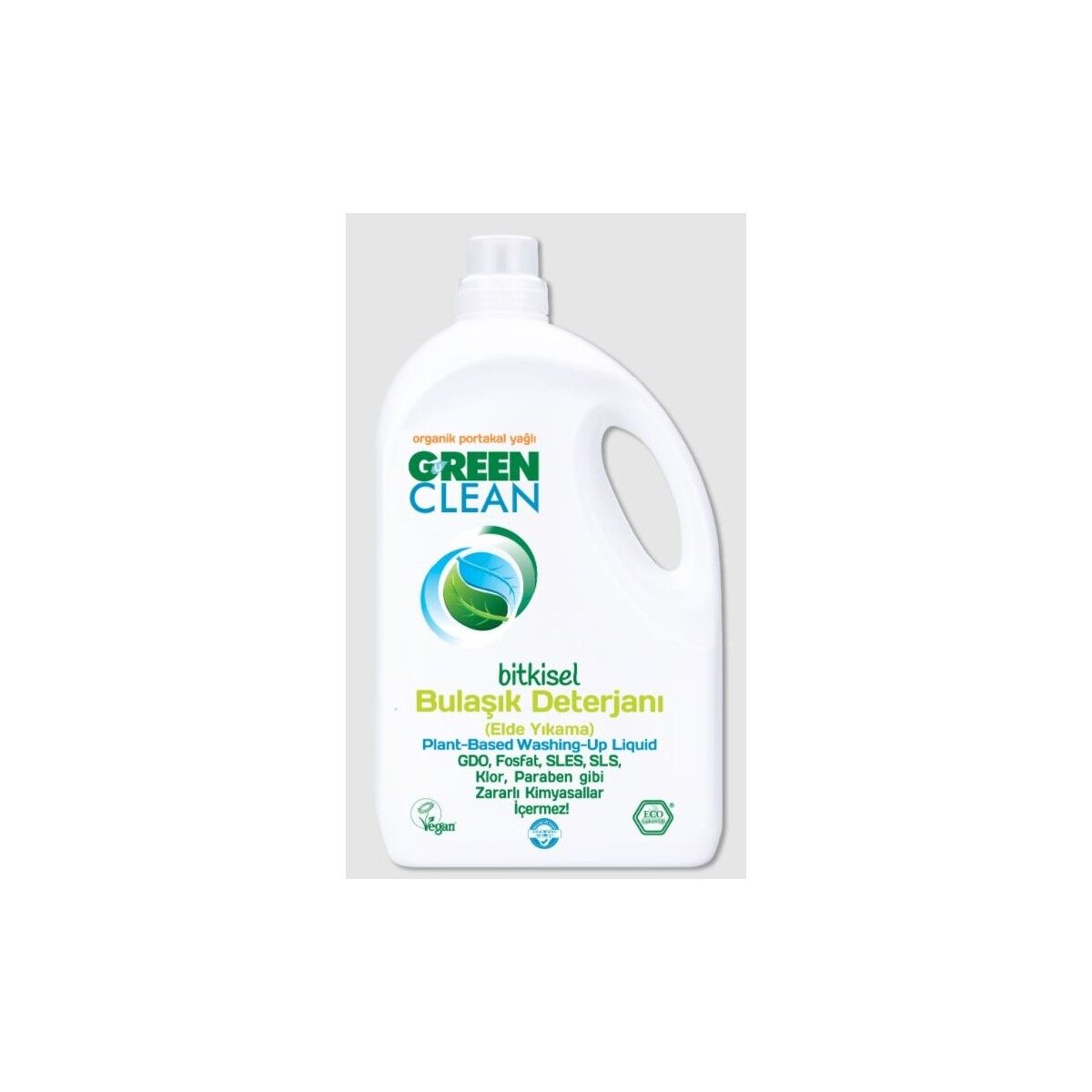Green Clean Bitkisel portakal yağlı Bulaşık Deterjan 2750 ml