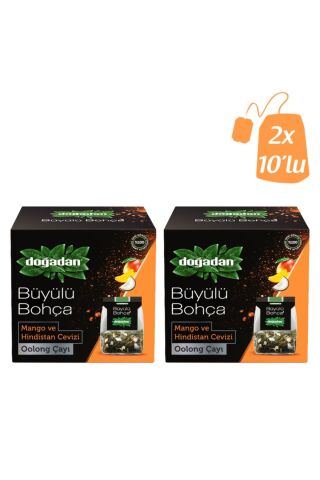 Doğadan Büyülü Bohça Oolong Çayı Mango ve Hindistan Cevizi x 2