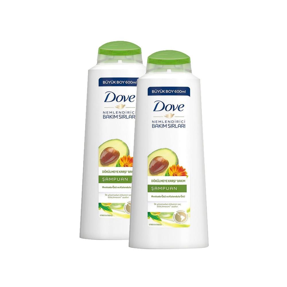 Dove Avokado ve Kalendula Özlü Şampuan x 2