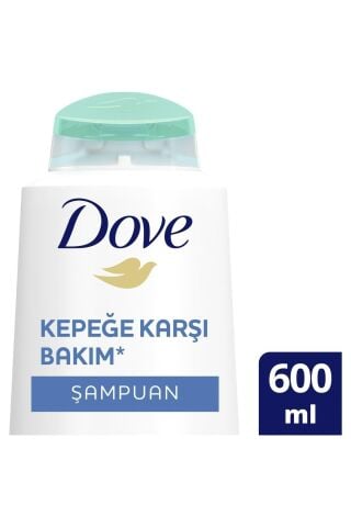 Dove Kepeğe Karşı Etkili Nemlendirici Saç Bakım Şampuanı Aloe Vera ve Elma Sirkesi 600 ml