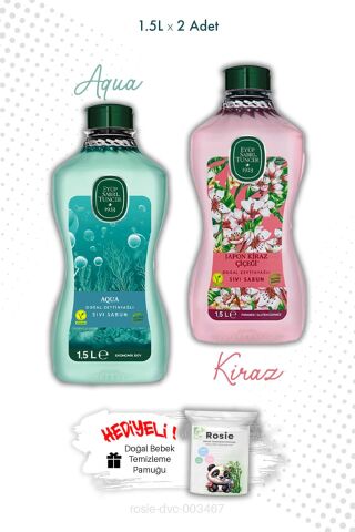 Aqua ve Japon Kiraz Çiçeği Sabun 1.5L  Eyüp Sabri Tuncer ve ROSIE