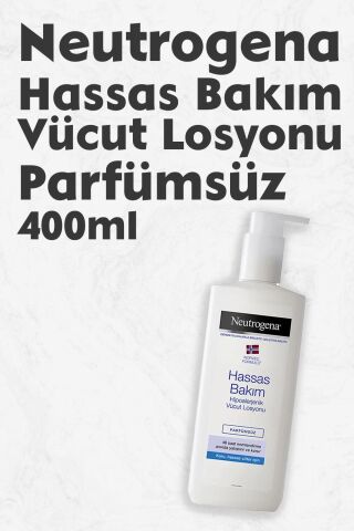 Neutrogena Hassas Bakım Vücut Losyonu Parfümsüz 400 Ml.