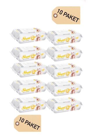 Sensitive 90 Yaprak 10'lu Paket Islak Mendil
