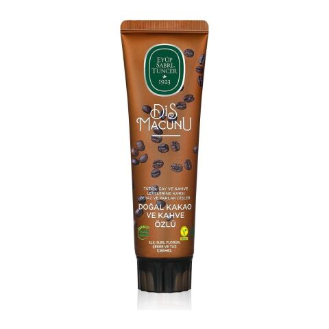 Doğal Kakao ve Kahve Özlü Diş Macunu 90 ml