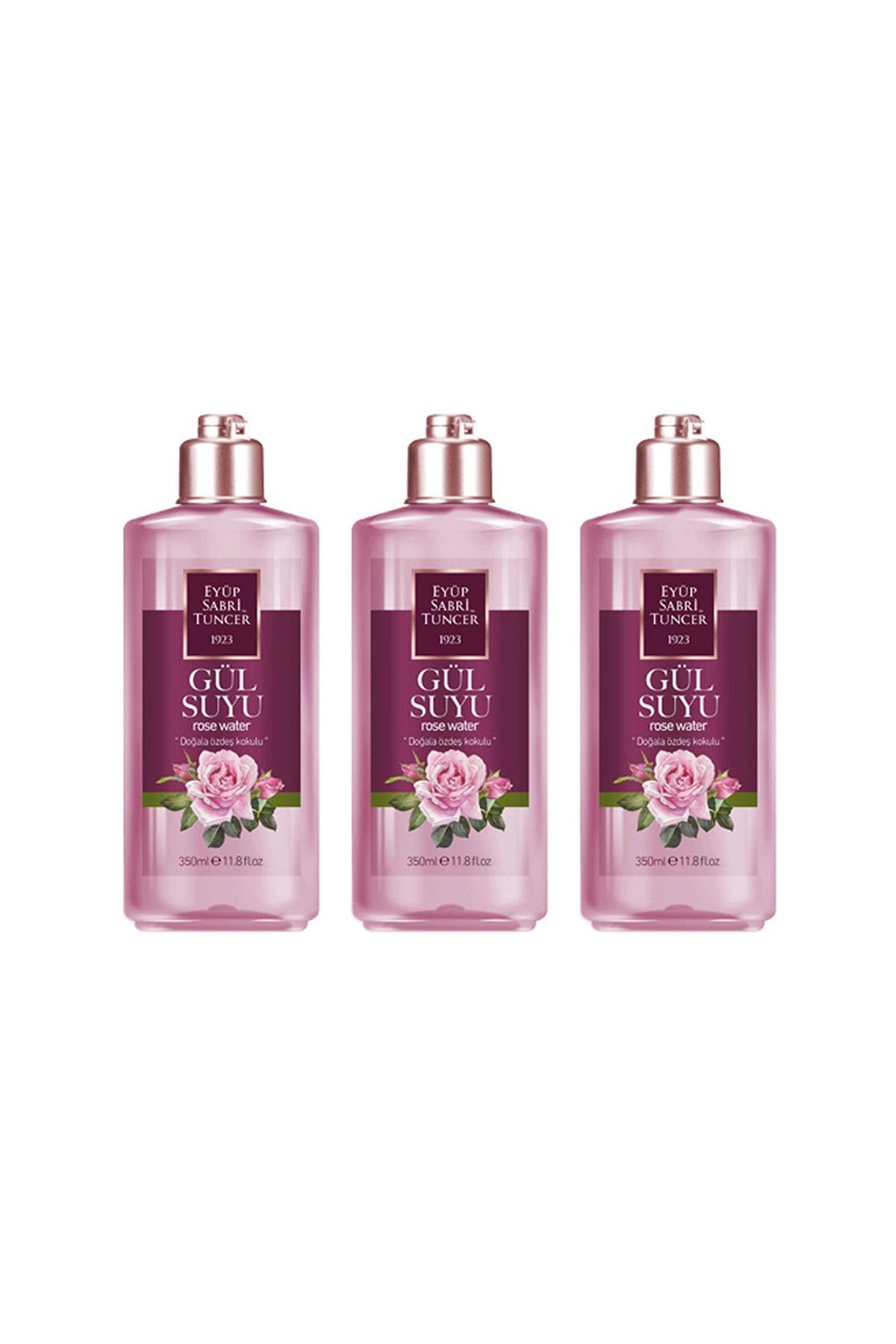 Eyüp Sabri Tuncer Gül Suyu Pet Şişe 350 ml * 3 Adet