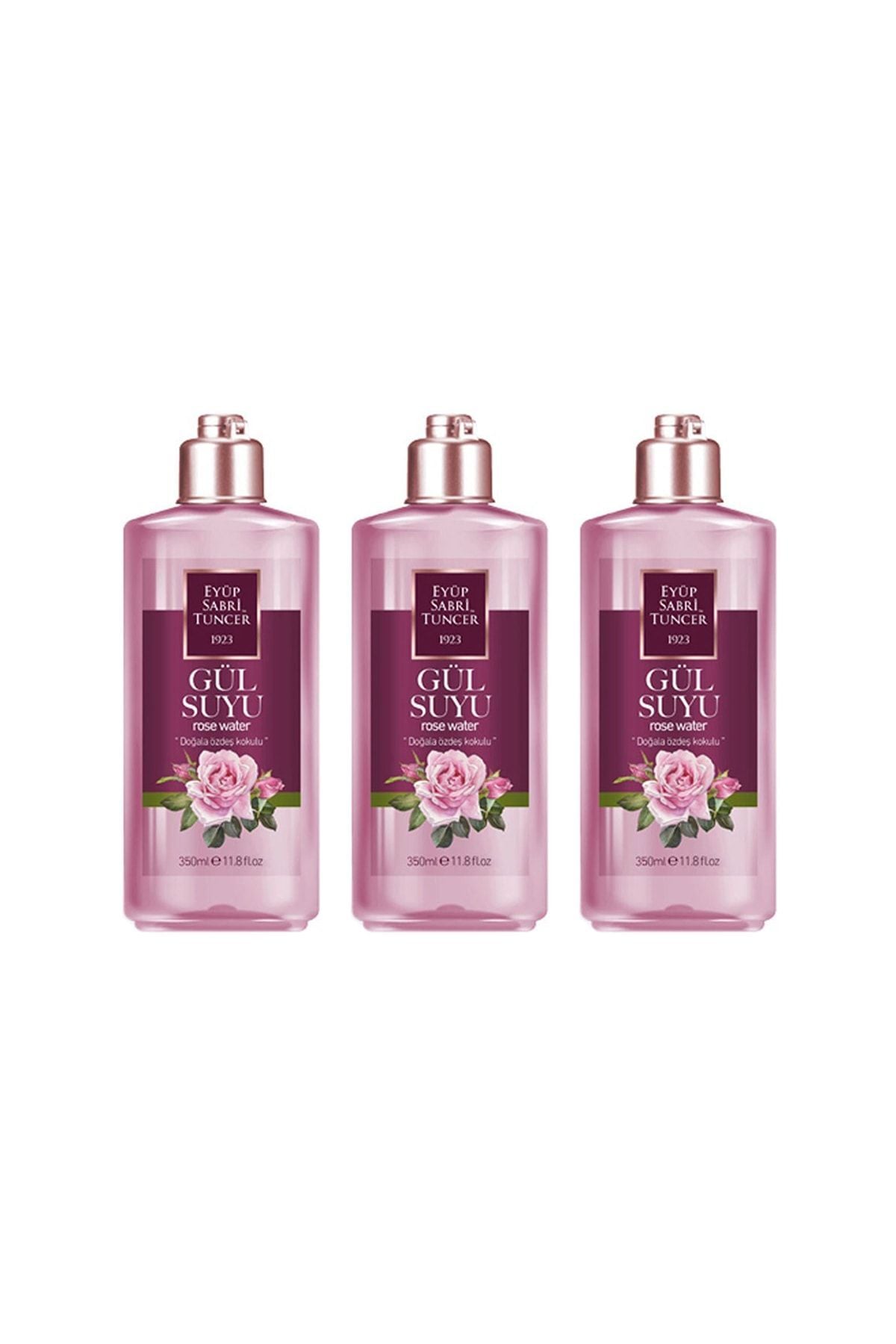 Eyüp Sabri Tuncer Gül Suyu Pet Şişe 350 ml * 3 Adet