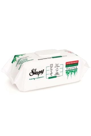 Sleepy Easy Clean 100 Lü Yüzey Temizlik Havlusu 2 Adet