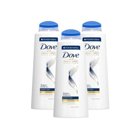 Dove Yoğun Onarıcı Saç Bakım Şampuanı x 3
