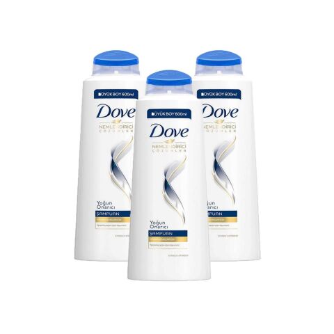 Dove Yoğun Onarıcı Saç Bakım Şampuanı x 3