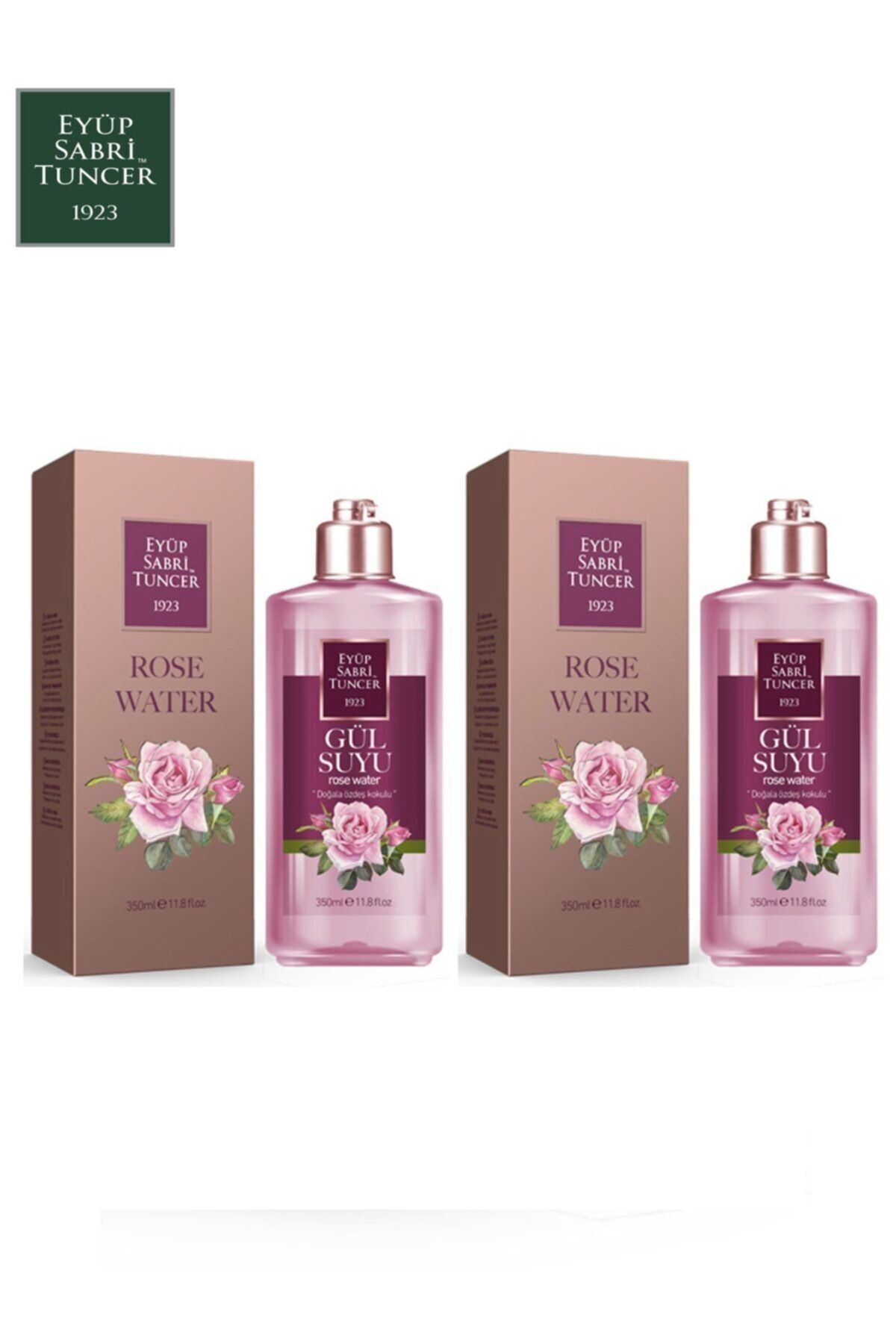 Eyüp Sabri Tuncer Gül Suyu | 350 Ml ( Pvc Şişe ) X 2 Adet