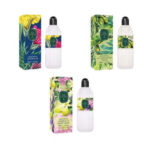 Eyüp Sabri Tuncer Kolonya Verbena & Zinde Limon, Hatıralar ve Ayvalık Zeytin Çiçeği