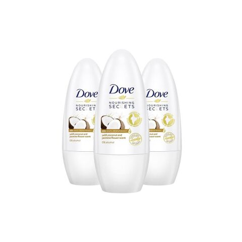 Dove Roll-On  Hindistan Cevizi 50 ml x 3
