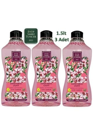 Sıvı Sabun Japon Kiraz Çiçeği 1.5 Lt 3'lü
