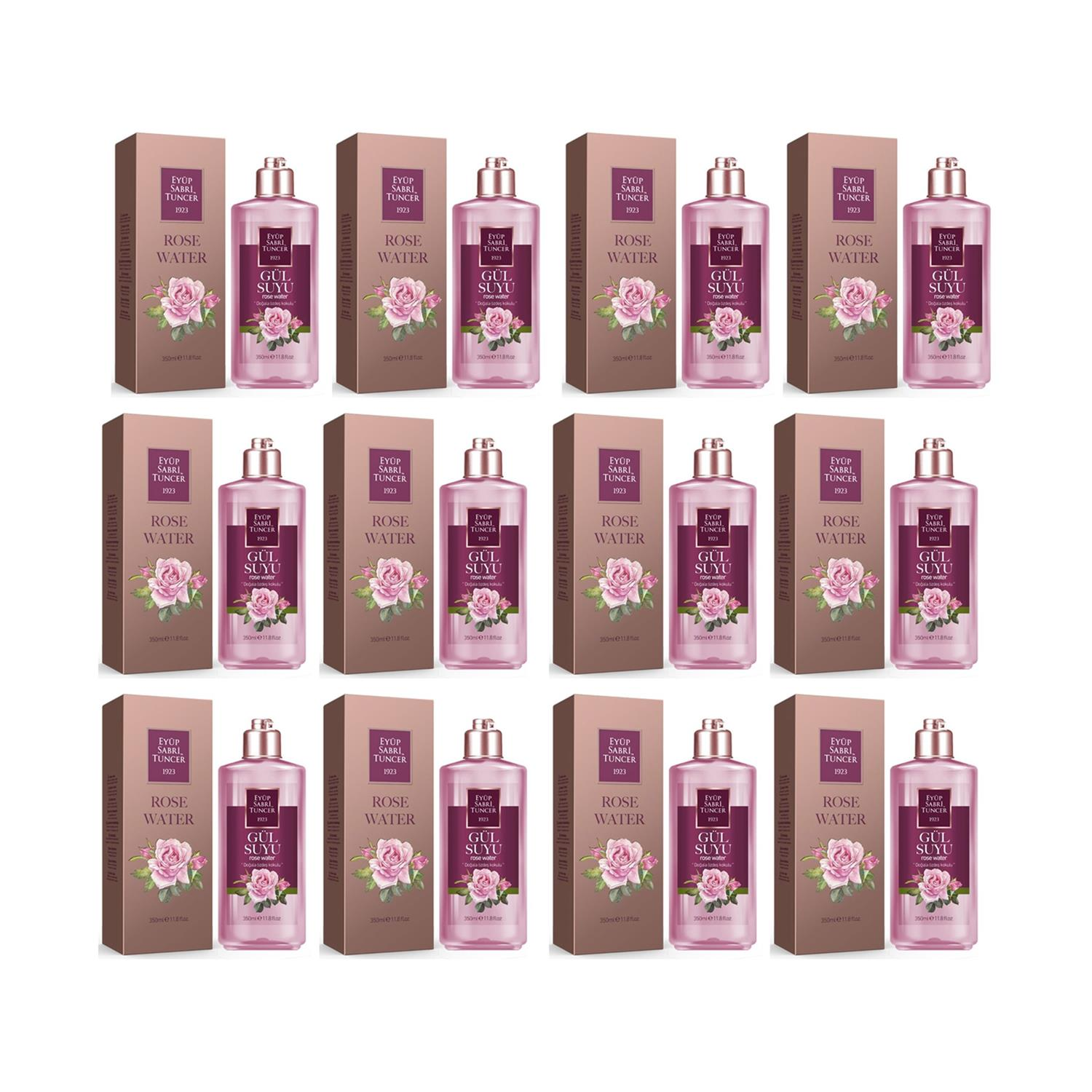 Eyüp Sabri Tuncer Gül Suyu 350 ML x 12 Adet